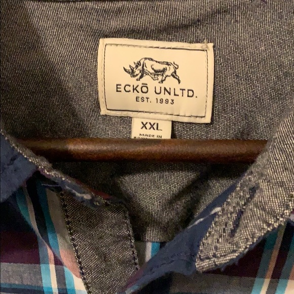 🔥🦏 ECKO UNLTD BUTTON DOWN 🦏 🔥 - Picture 4 of 6